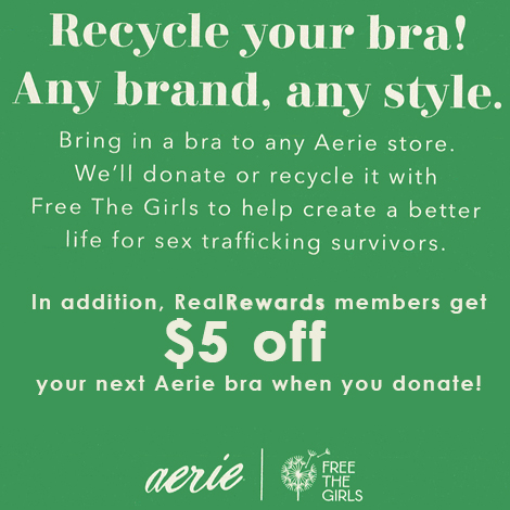 $5 off at Aerie at Eastview Mall