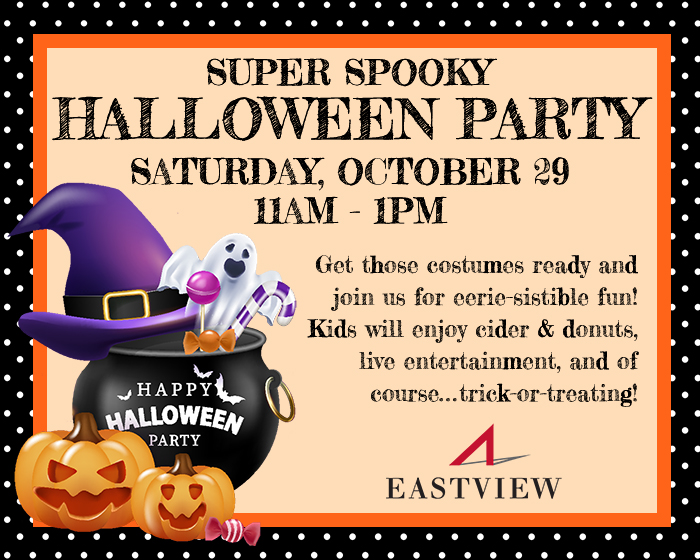 Halloween party at Eastview Mall