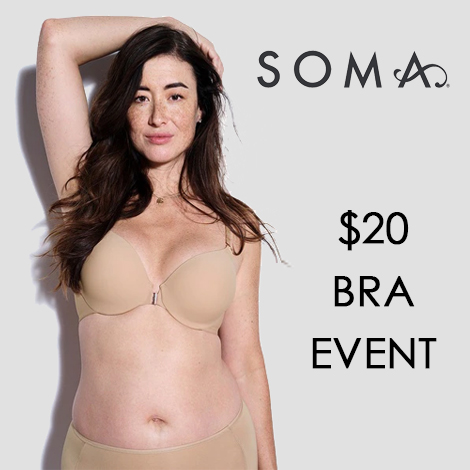 Soma Intimates - $29 Bra Sale + Weekend = Treat yourself