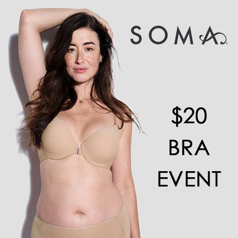 Zona Rosa - Soma Zona Rosa Bra Donation July 11 - August