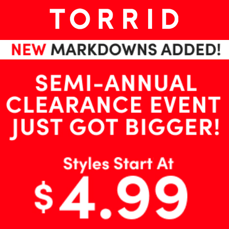 TORRID: Semi-Annual Sale